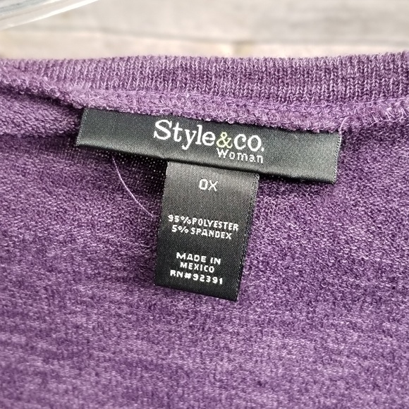 ☆Style & Co. Women's Long sleeved Top - Picture 5 of 5